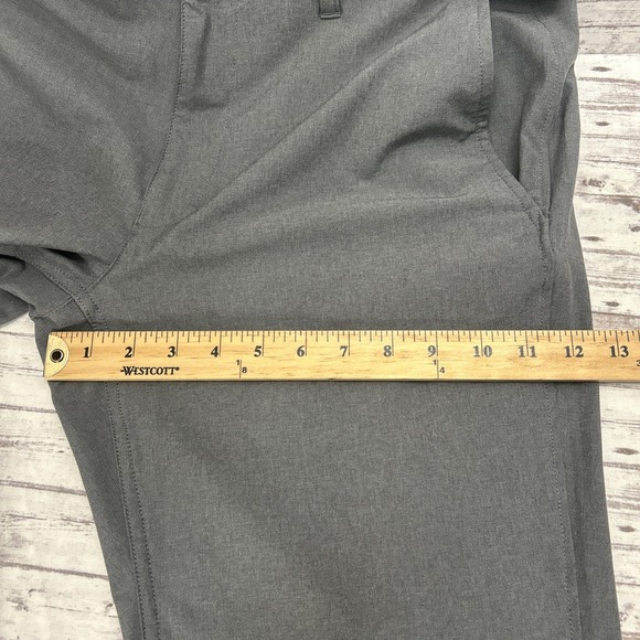 Bluffworks Men's Envoy Lightweight Travel Pants 33x30 Gray Regular Fit Stretch - Picture 8 of 11